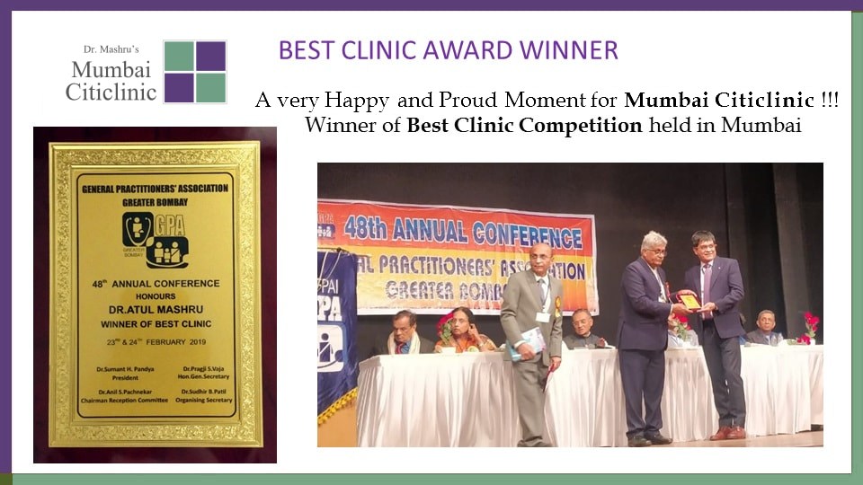Mumbai Citiclinic - Best Clinic Award Winner